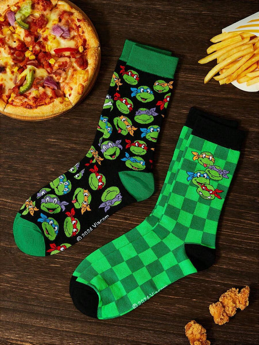 TEENAGE MUTANT NINJA TURTLES Single Pair Sock