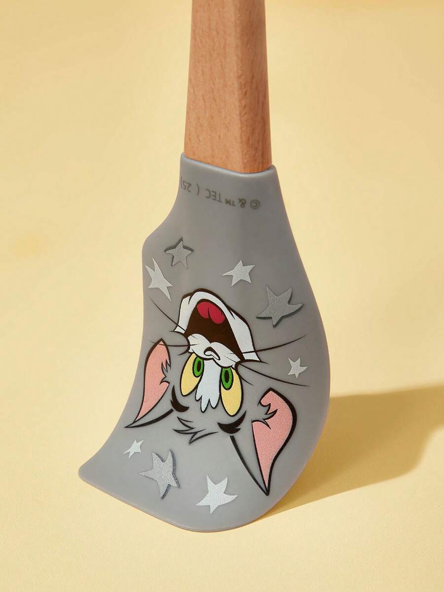 TOM & JERRY 2pcs/Gift Set Cartoon Pattern Cake Cream Spatula
