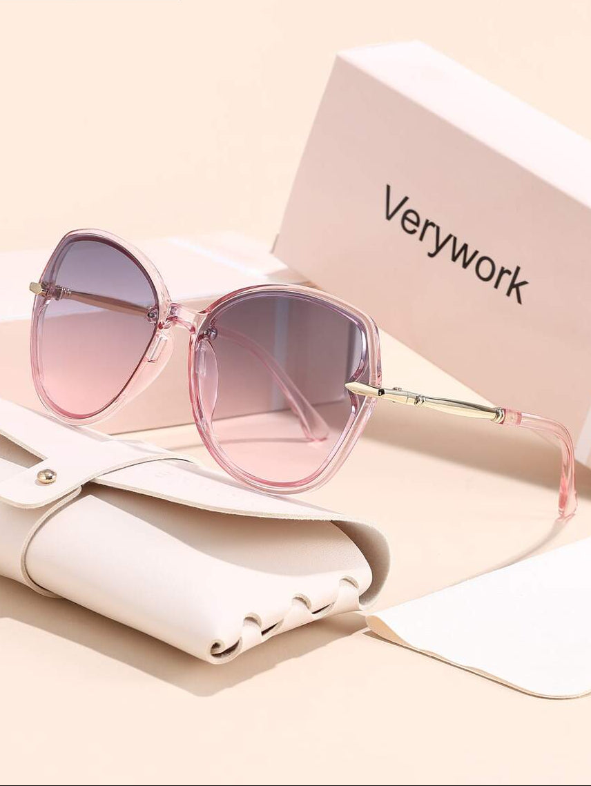 Butterfly Frame Oversized Fashion Glasses
