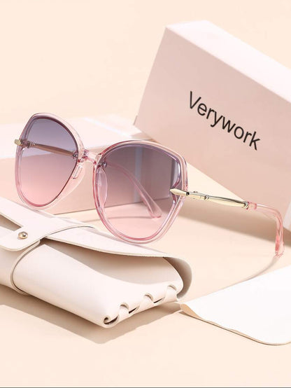 Butterfly Frame Oversized Fashion Glasses