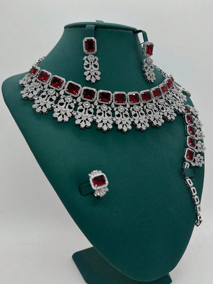 5pcs/Set Luxury European; American Style Jewellry Set