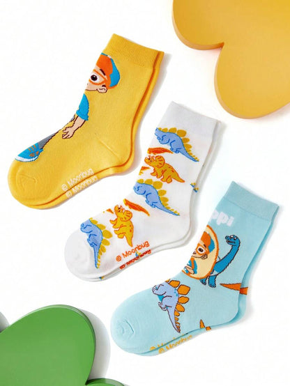 Blippi Kids Large 3 pair Socks Set. Best for Gift