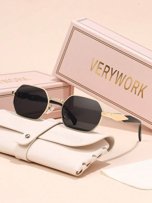 New Vintage Exquisite Elegant Living Brand Design Unisex Fashion Sunglasses