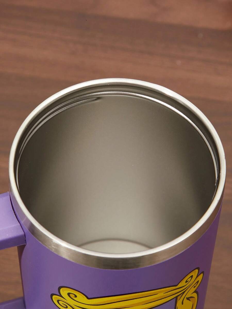 FRIENDS Purple 1200ml / 40oz Stainless Steel , Keep Cold Water Bottle, Tumbler With Straw, Suitable For Hot Water And Cold Drink, Gifts For Friends