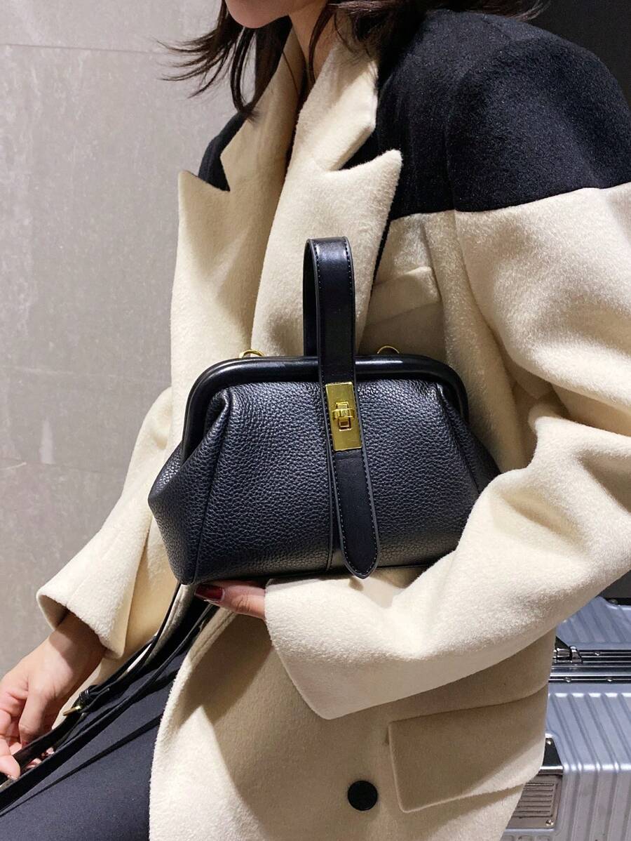 Pre Order Fashion Design Straw Bag For Women, Popular Fashion Niche Woven Forest Style Literary Style Chain, Shoulder Bag, Casual All-Match Crossbody Bag For Women