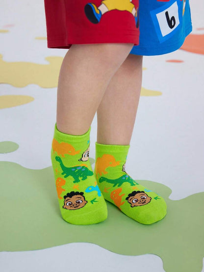 Coco Melon Kids 5 pairs Cotton Socks collection.Best for Gift