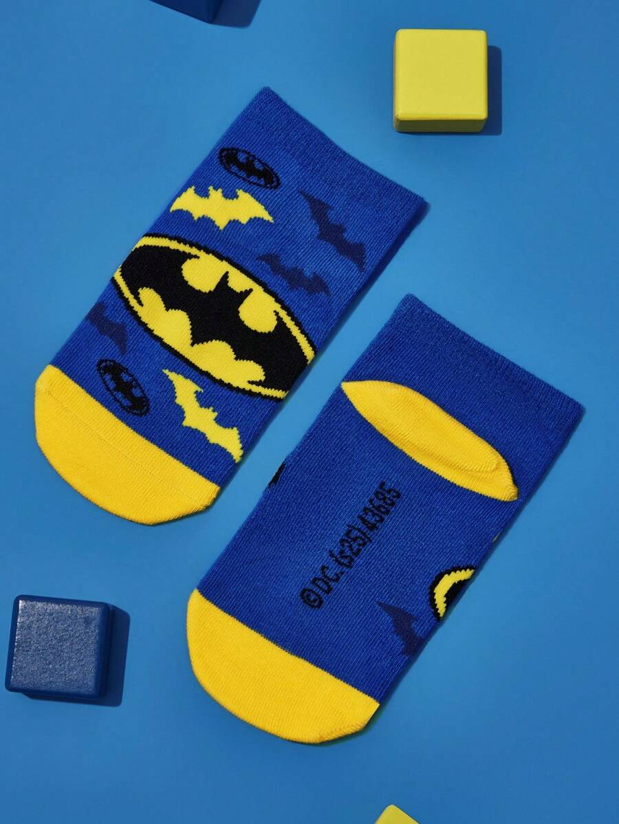 Batman Kids  3pair Cotton Socks set.Best for Gift