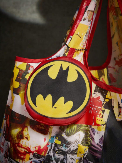 BATMAN Character Printed Polyester Fiber Foldable Shopping Bag,