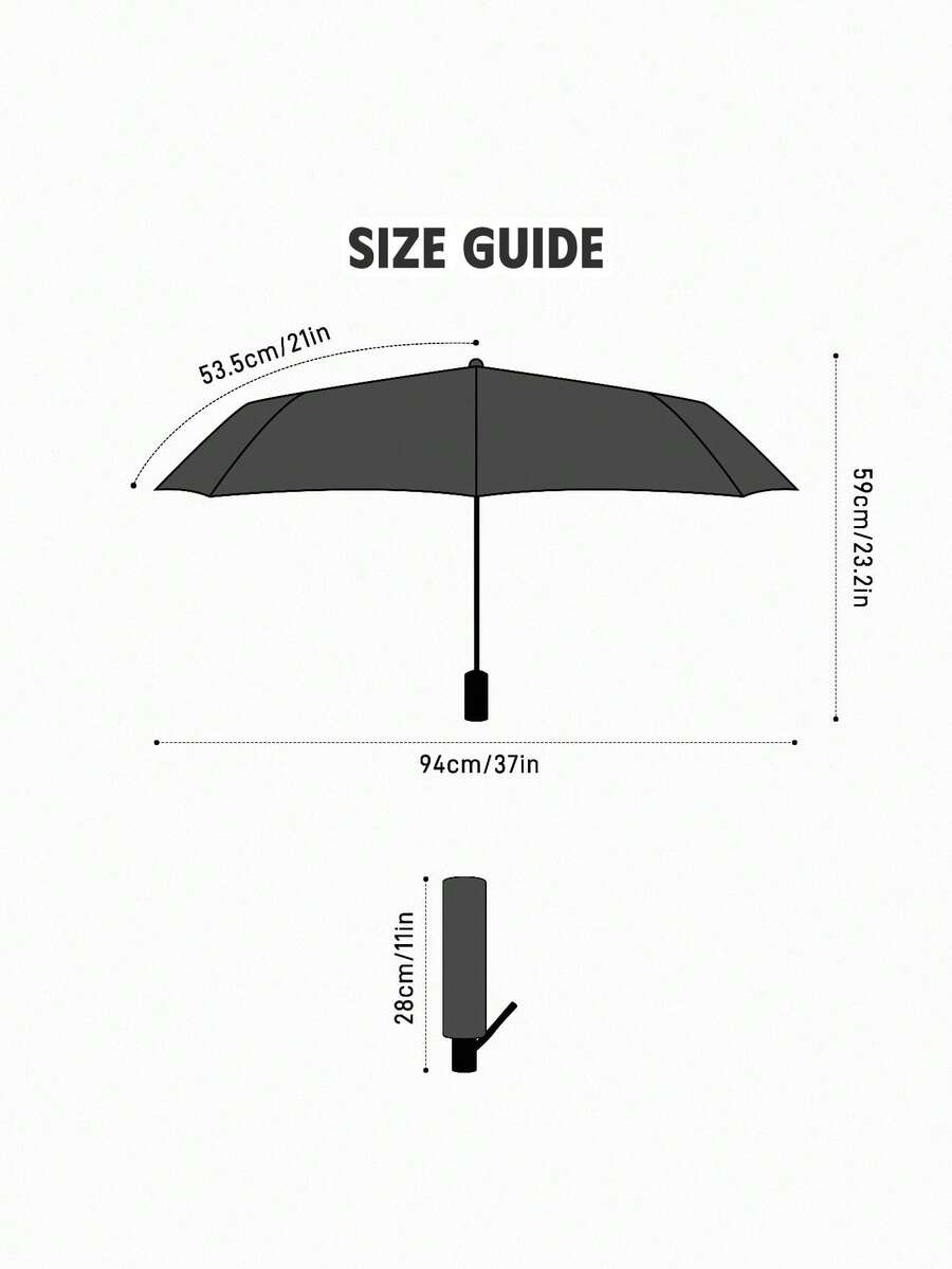 BATMAN (design 2) Logo Printed Umbrella With Black UV Coating, UPF 50+ Sun Protection,
