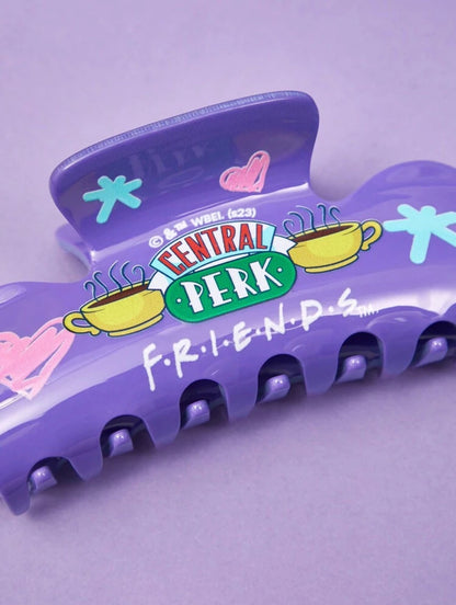 FRIENDS Central Perk Purple Large Hair Claw Clip, Gift