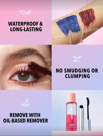 SHEGLAM All-In-One Volume & Length Mascara- Burgundy
