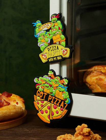 TEENAGE MUTANT NINJA TURTLES Cartoon Turtle & Pizza Pattern Refrigerator Magnets, Gift