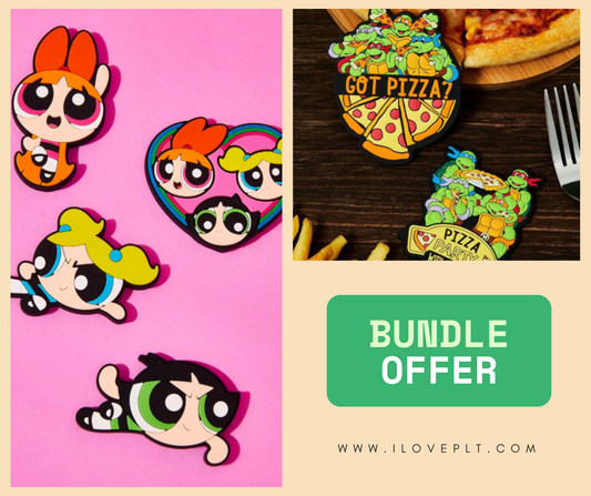 Fridge Magnets Bundle (Powrpuff Girls & TEENAGE MUTANT NINJA TURTLES)