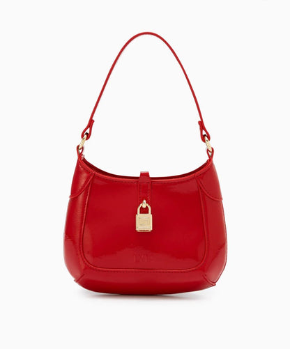 LYN Janistier Mini Leather Handbag RED