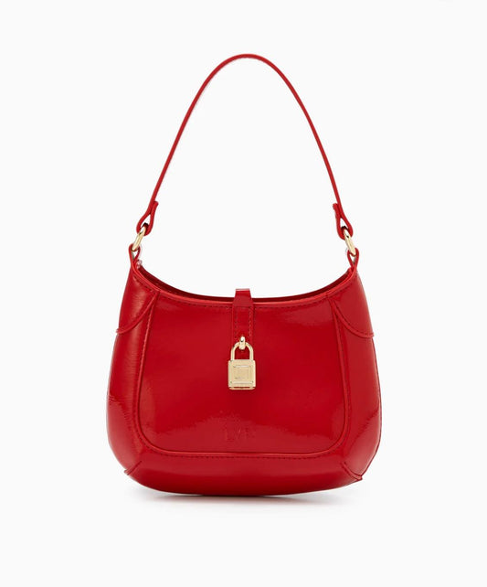LYN Janistier Mini Leather Handbag RED