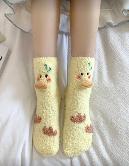 Duck Decor Crew Socks