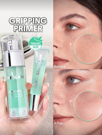 SHE GLAM Good Grip Hydrating Primer-15 ML Travel Size Brand Beauty Makeup Face Paint Cosmetic For Women Girls