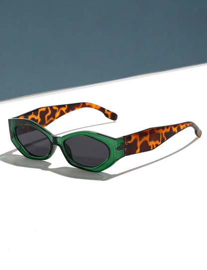 Plastic Geometric Cat-Eye Bohemian Style Women Sunglasses