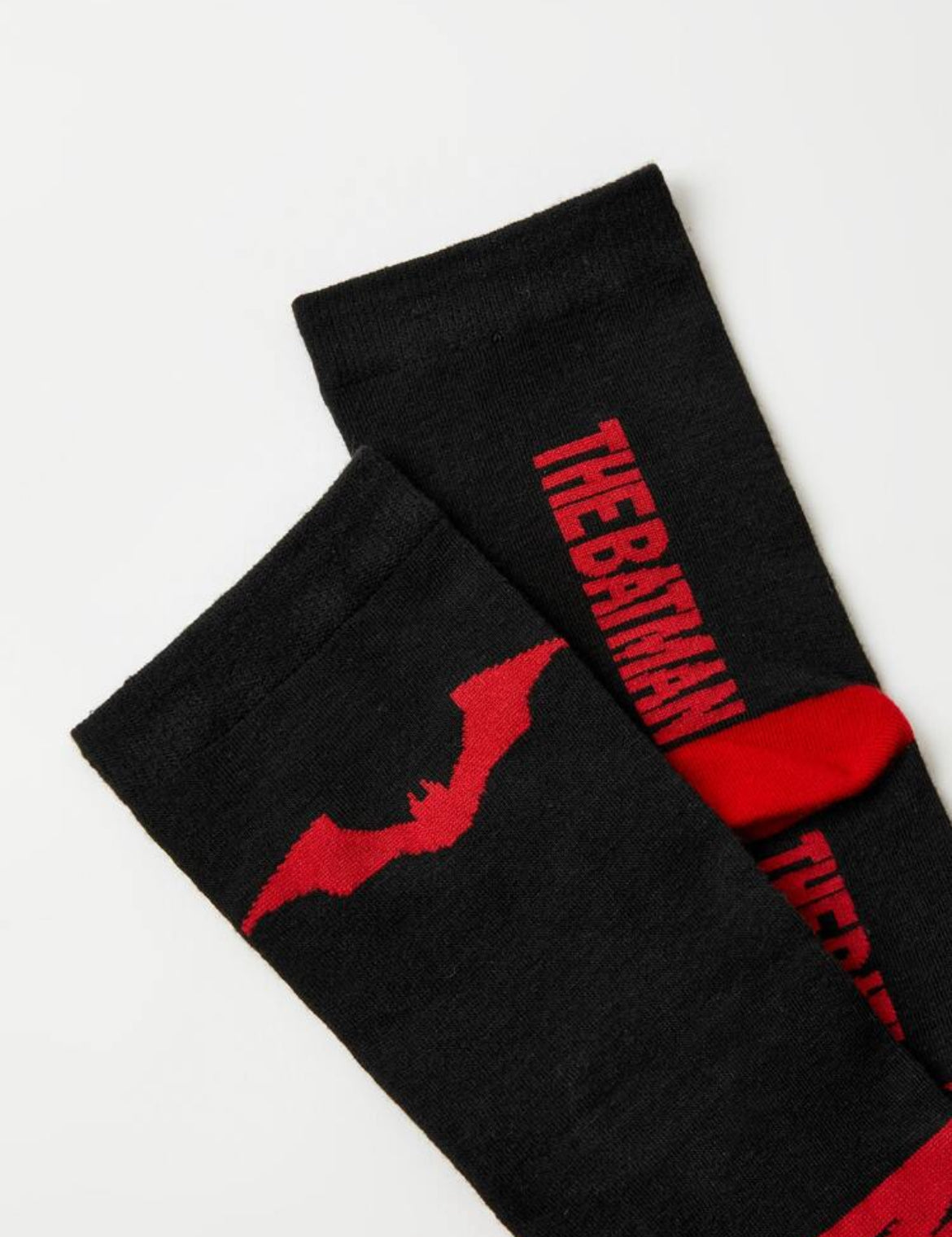 THE BATMAN | Men Bat & Letter Graphic Crew Socks