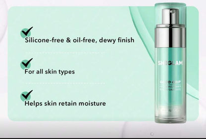 SHE GLAM Good Grip Hydrating Primer-15 ML Travel Size Brand Beauty Makeup Face Paint Cosmetic For Women Girls