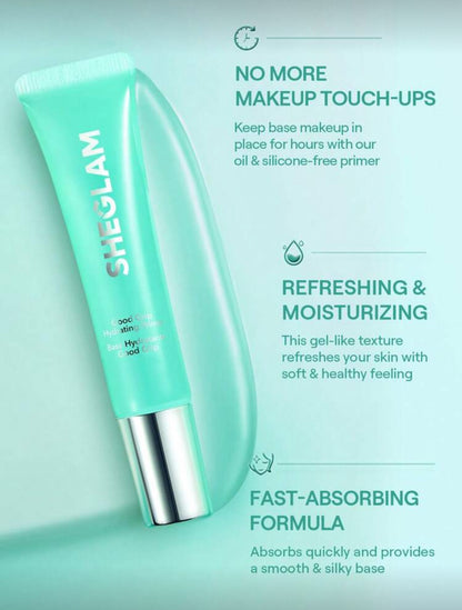 SHE GLAM Good Grip Hydrating Primer-15 ML Travel Size Brand Beauty Makeup Face Paint Cosmetic For Women Girls