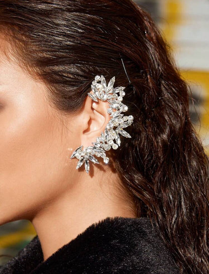 Full Rhinestone Fashionable Ear Cuff