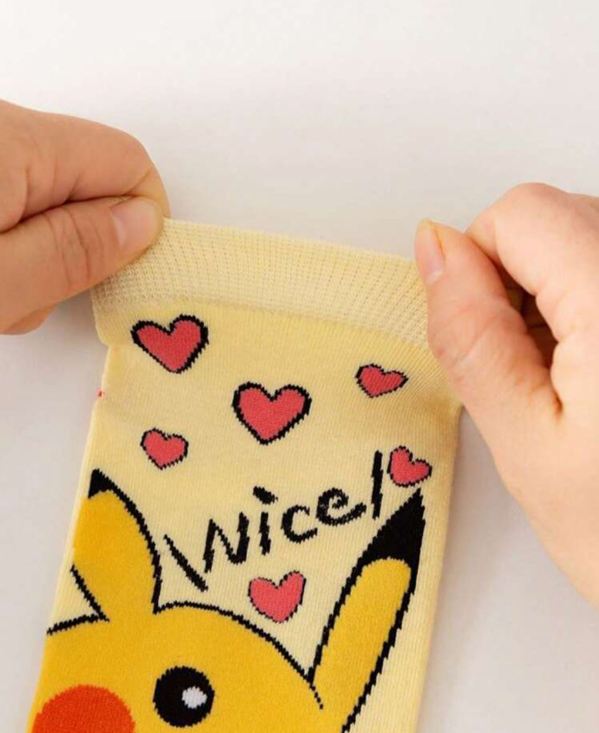 pokemon 5 Pairs Women's Pokemon Cartoon Cute Pikachu & Striped Breathable Ankle Socks, Suitable For Daily Wear