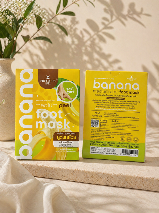 Thai Banana Medium Peel Foot Mask – Repair & Renew