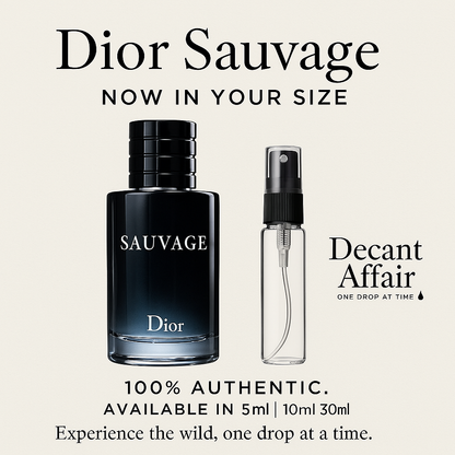 Dior Sauvage EDT – Raw Freshness, Redefined