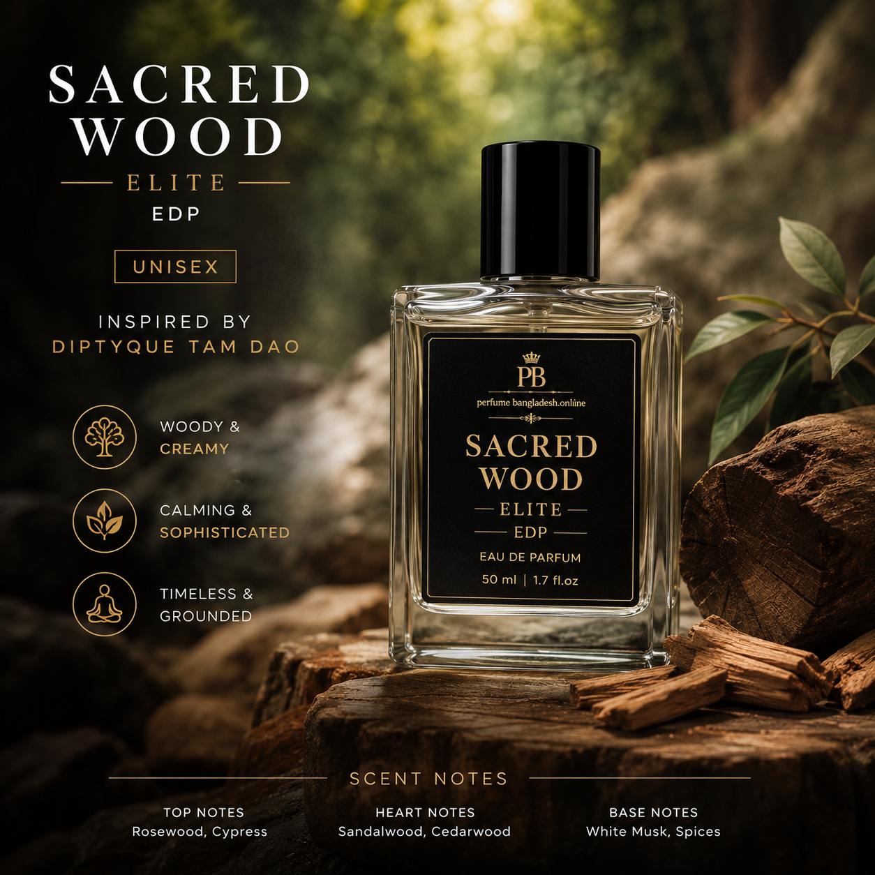 Sacred Wood Elite EDP - Unisex