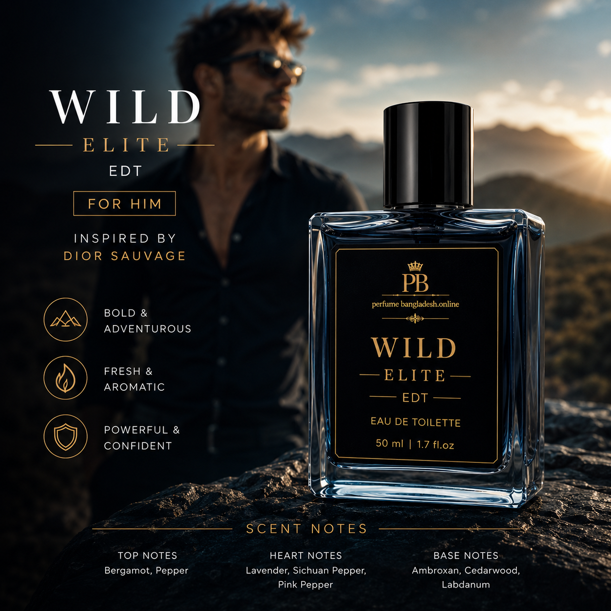 Wild Elite EDP - For Him