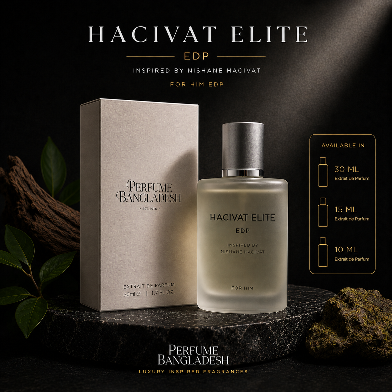 Hacivat Elite EDP - For Him