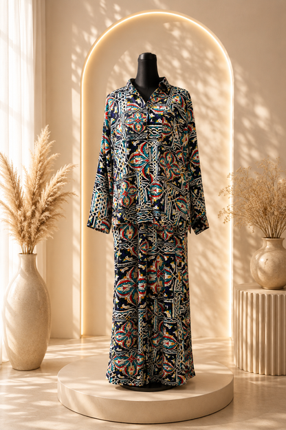 Mosaic Luxe Co-Ord Set. XL/XXL