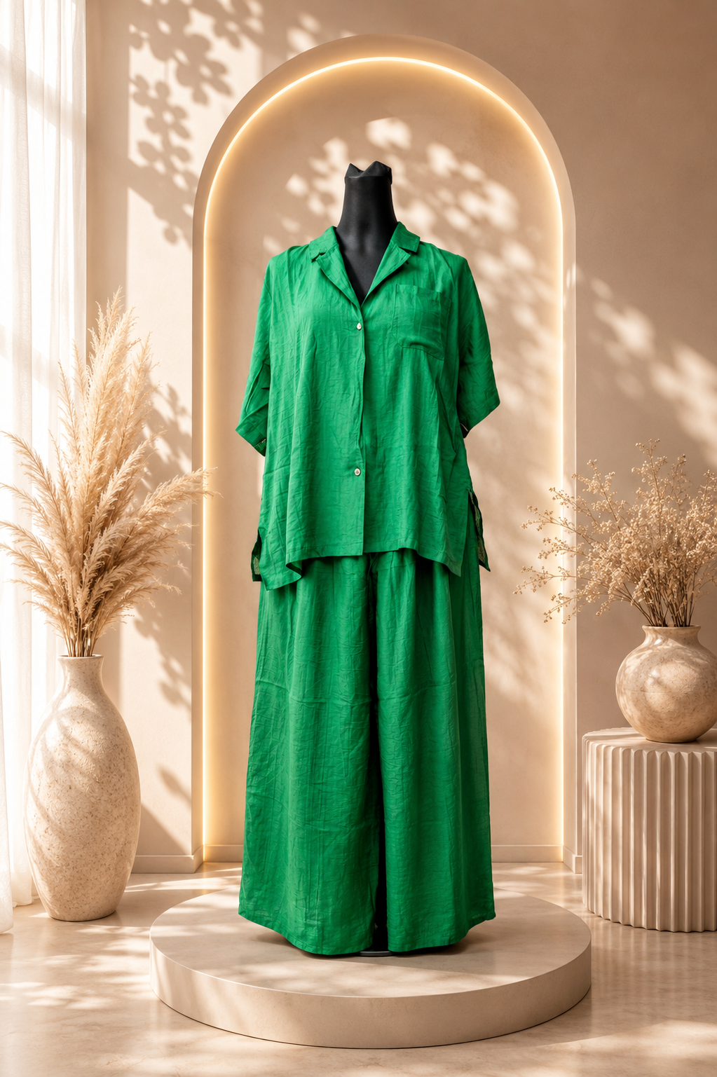 Emerald Ease Co-Ord Set. XL/XXL