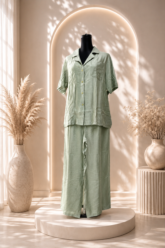 Sage Serenity Co-Ord Set. XL/XXL