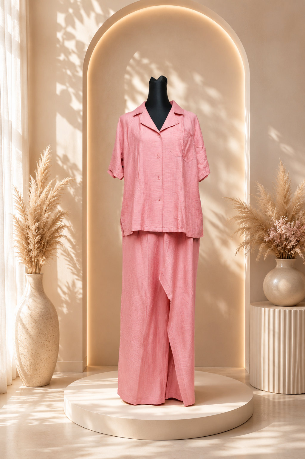 Blush Breeze Co-Ord Set. XL/XXL