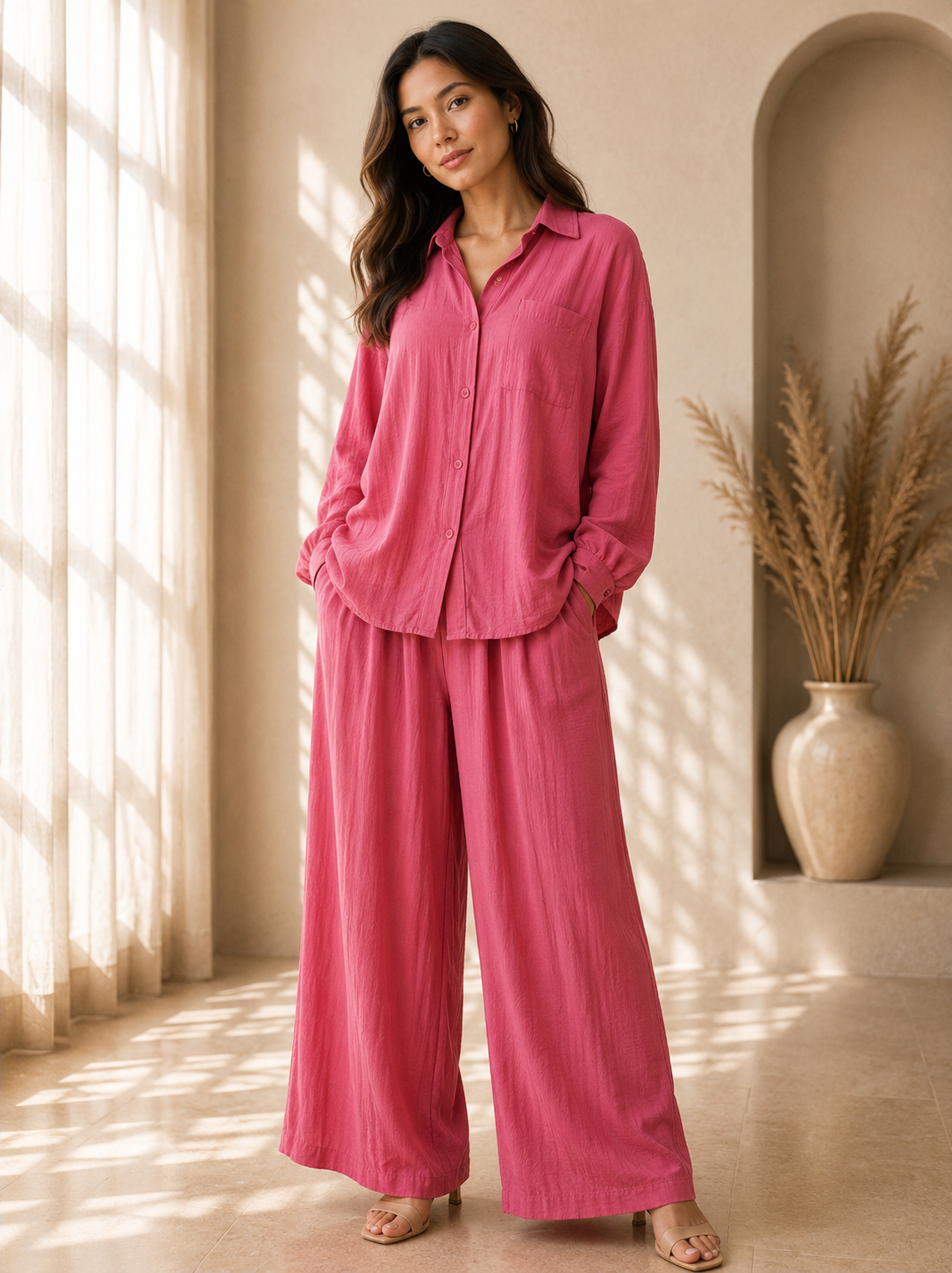 Rose Blush Co-Ord Set.XL/XXL