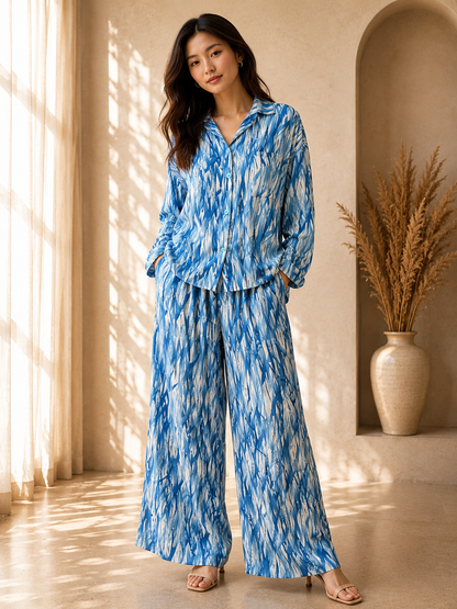 Ocean Breeze Co-Ord Set. XL/XXL