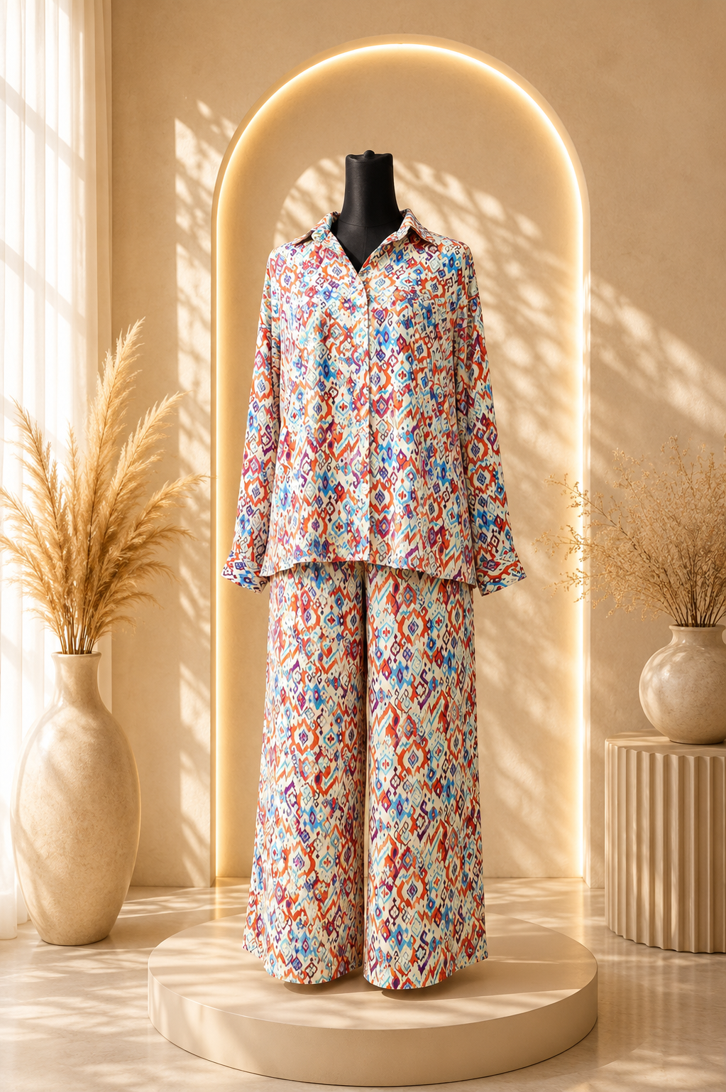 Bohemian Breeze Co-Ord Set. XL/XXL