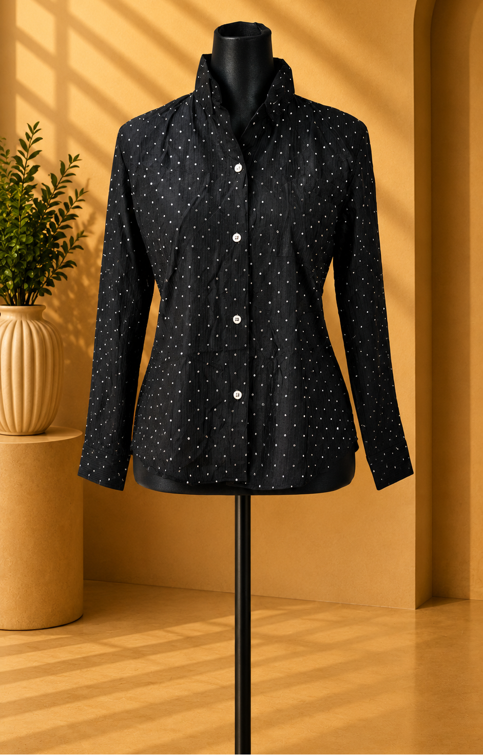 Midnight Stardust Shirt.Size M
