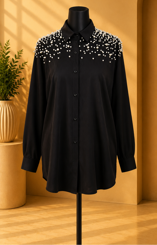 Midnight Pearl Shirt.Size xl/xxl