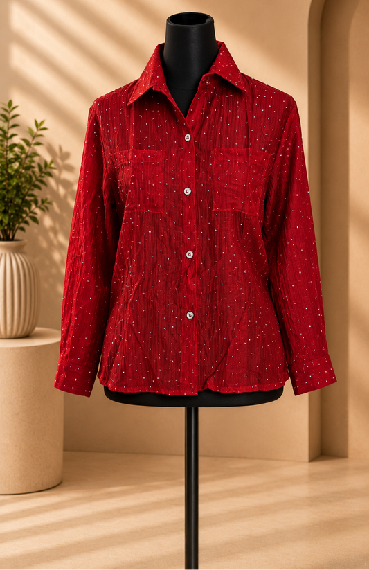 Scarlet Spark Shirt.Size L