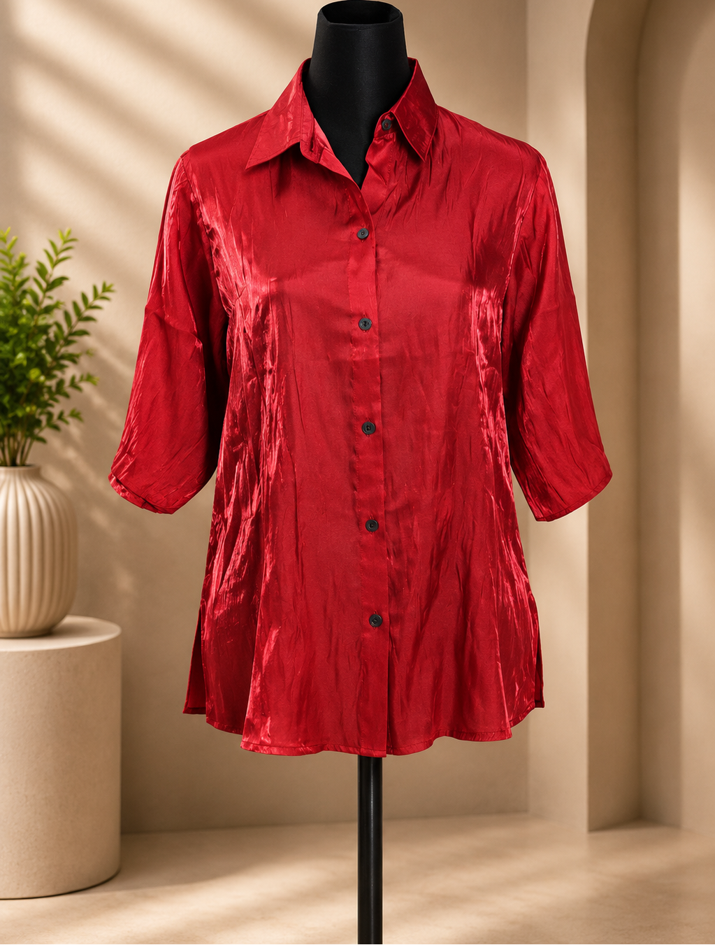 Ruby Shine Shirt. Size L