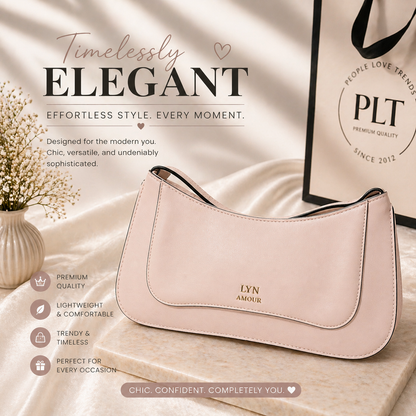LYN Amour Curve Shoulder Bag