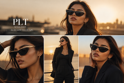 Cat Eye Small Frame Women's Fashion Glasses, New Y2K Decorative Sunglass