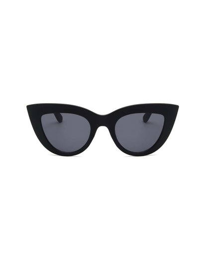 Black Plastic Frame Fashion Decorative Glasses Street Basics