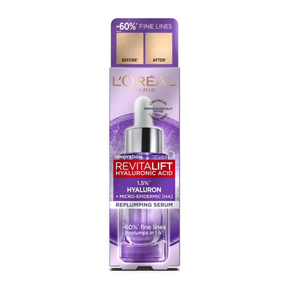 L'Oreal Paris Revitalift Hyaluronic Acid Replumping Serum 30 Ml.gift