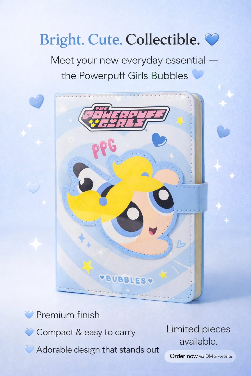 Powerpuff Girls Mini Diary for gift