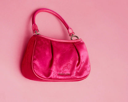 Charles & k eith recycled satin floral print shoulder bag