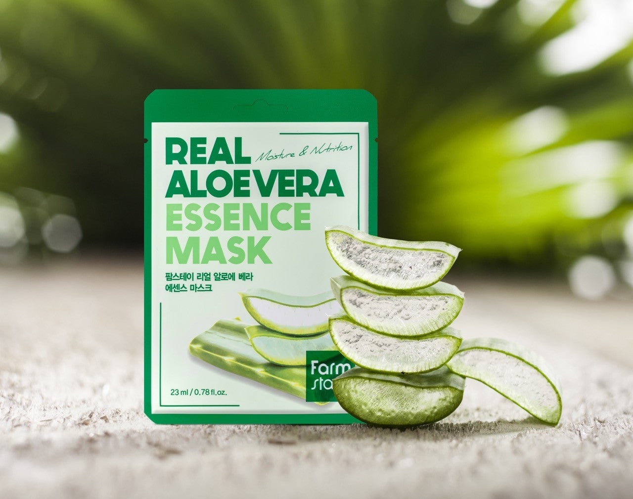 Korean Real aloe vera essence mask gift